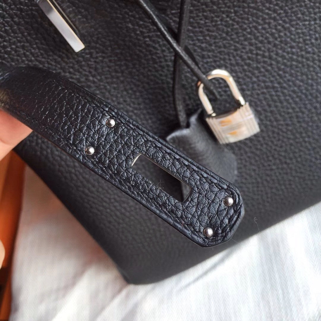 Hermès Birkin 30 cm Togo Leather Palladium Hardware