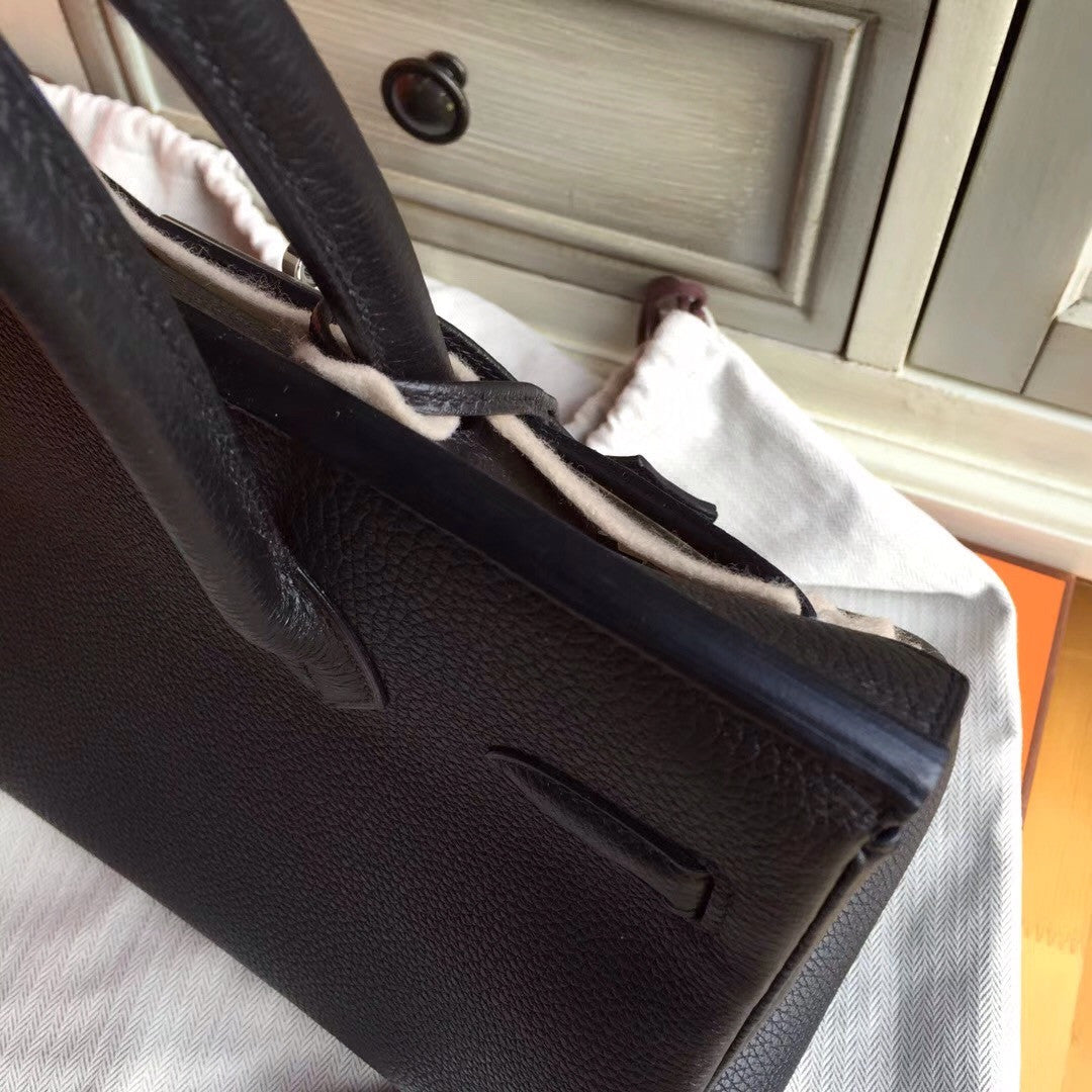 Hermès Birkin 30 cm Togo Leather Palladium Hardware