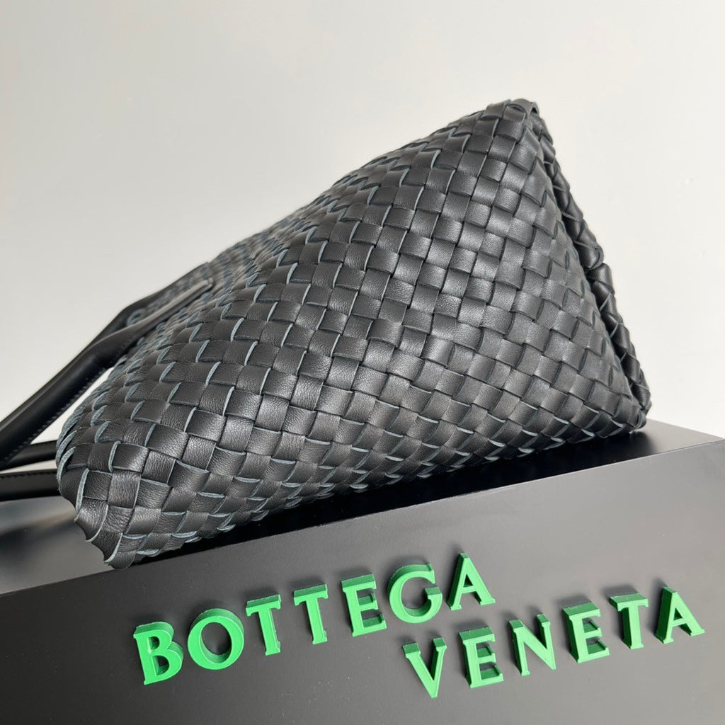 Bottega Veneta Large Cabat in Black