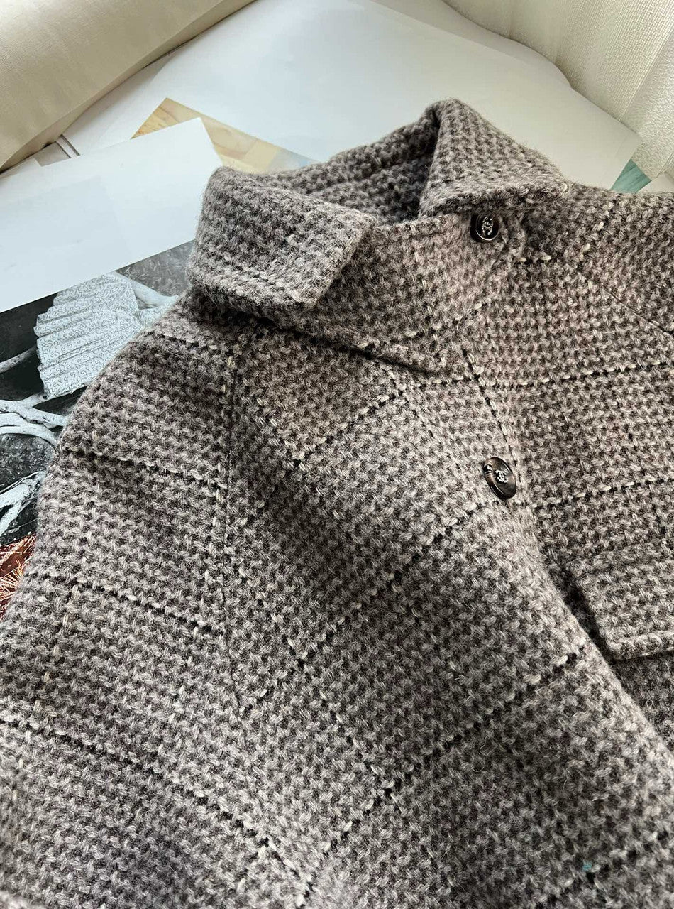 CHANEL MÉTIERS D’ART COLLECTION 2023/24 WOOL TEWWDDRESS