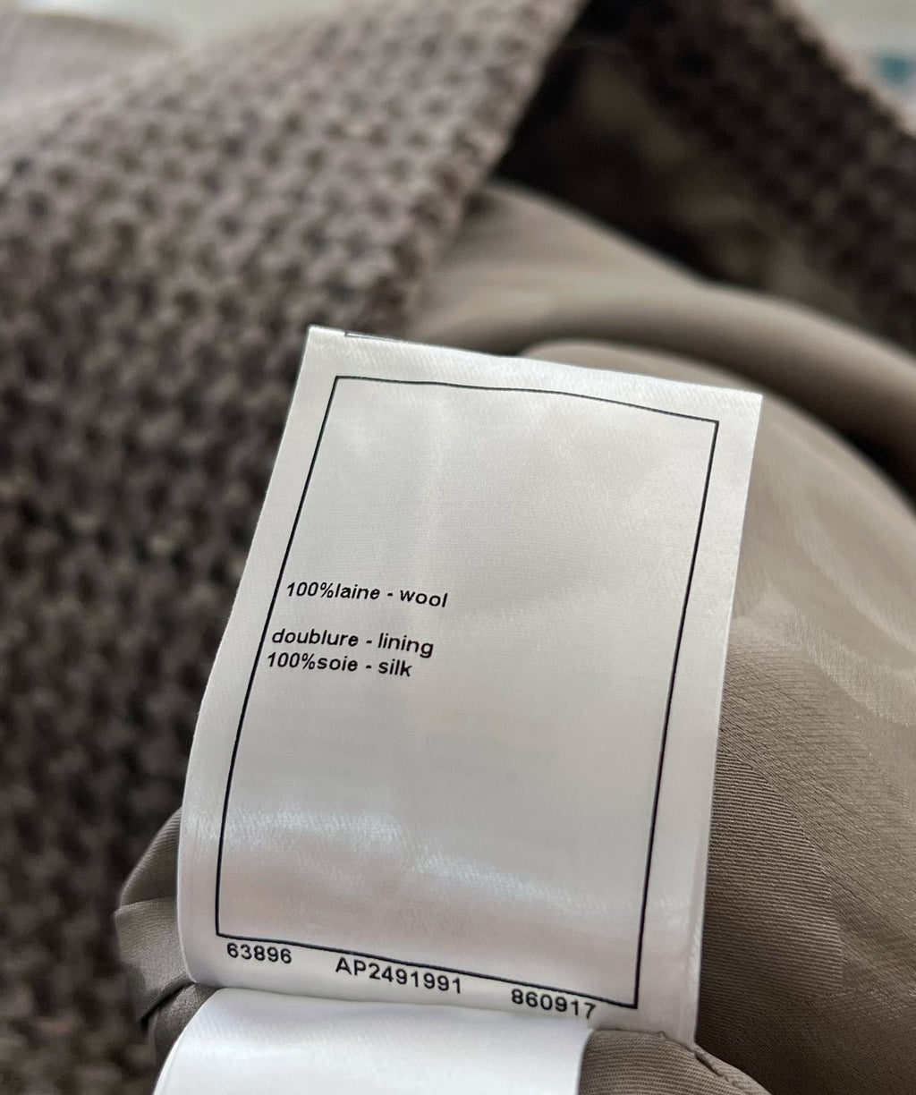 CHANEL MÉTIERS D’ART COLLECTION 2023/24 WOOL TEWWDDRESS