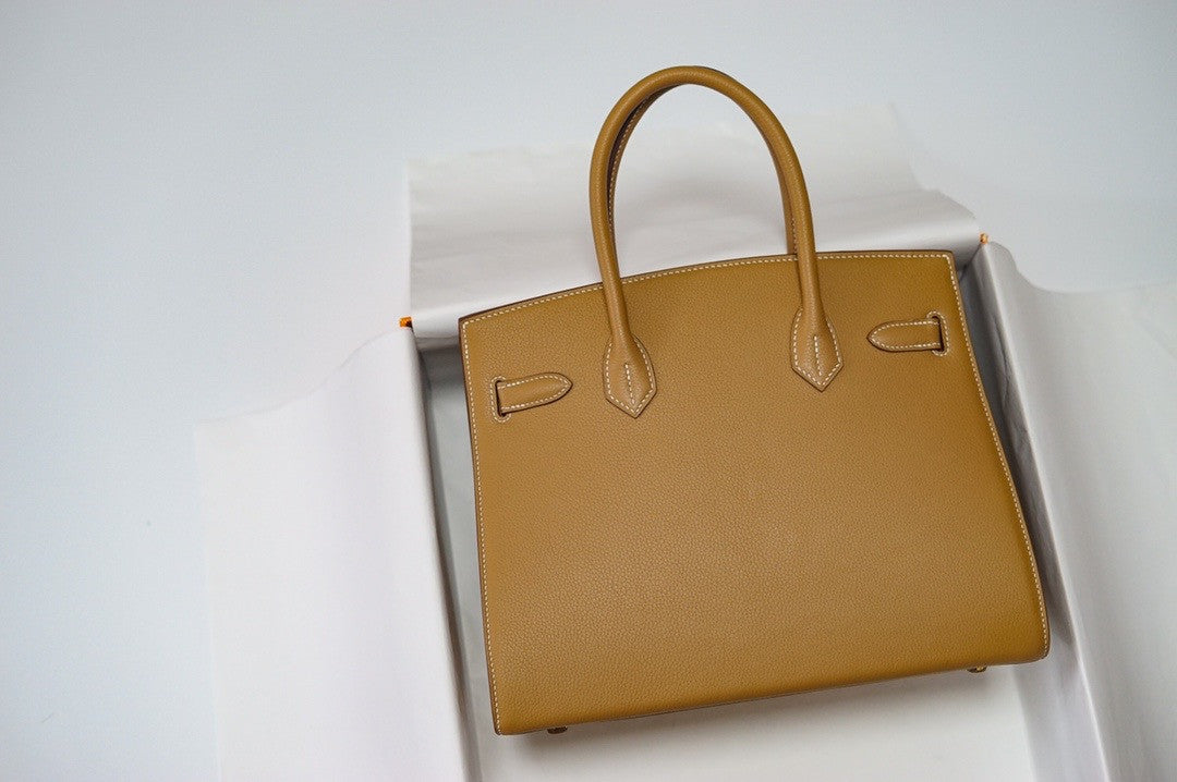 Hermes Birkin 30 Sellier Gold Madame Grain Gold Hardware