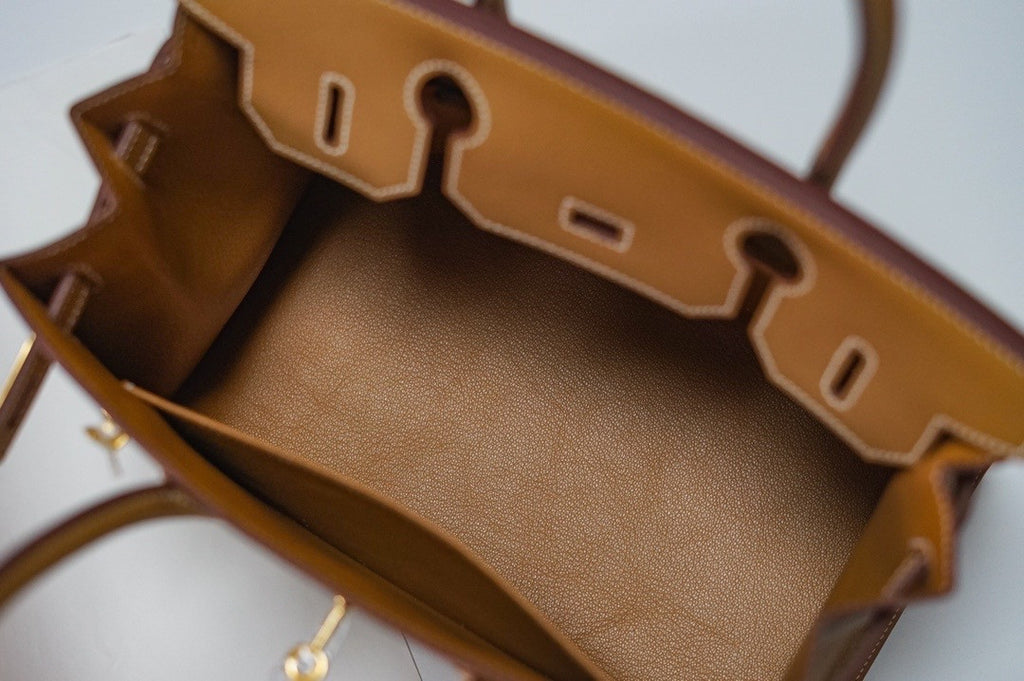 Hermes Birkin 30 Sellier Gold Madame Grain Gold Hardware