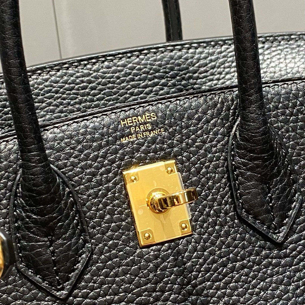 Hermès Birkin 20  Black Togo Leather Gold Hardware