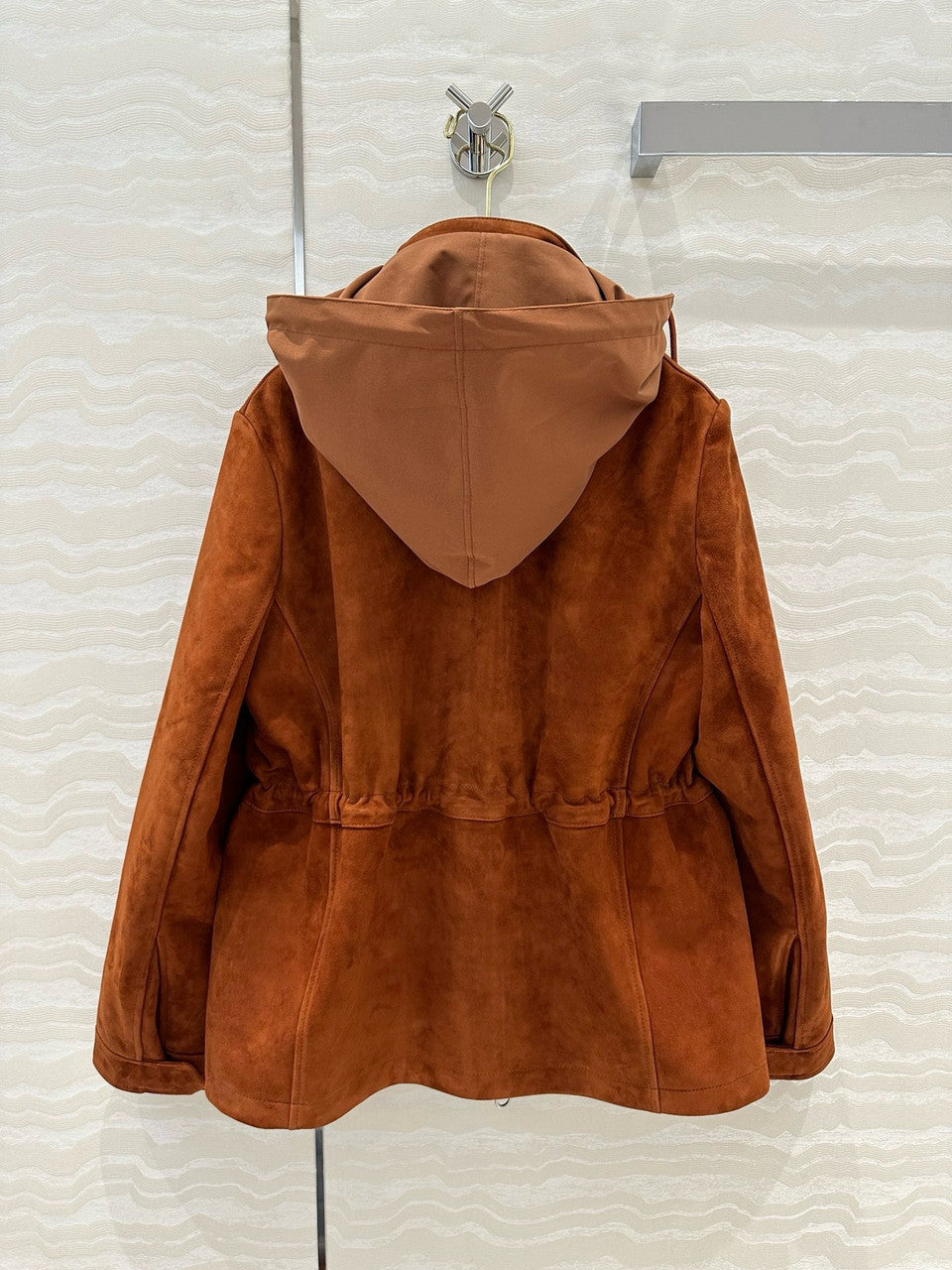Loro Piana Mini Traveller Jacket  Lambskin Brown