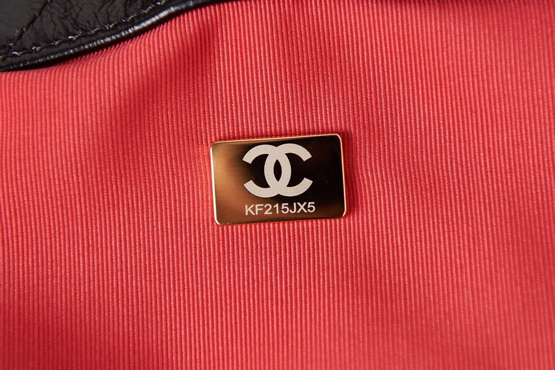 Chanel Limited Edition Runway MAXI SHOPPING BAG 2022 Black