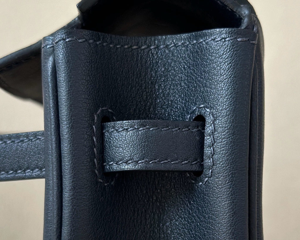 Hermès Kelly Moove Blue Nuit Swift Palladium Hardware
