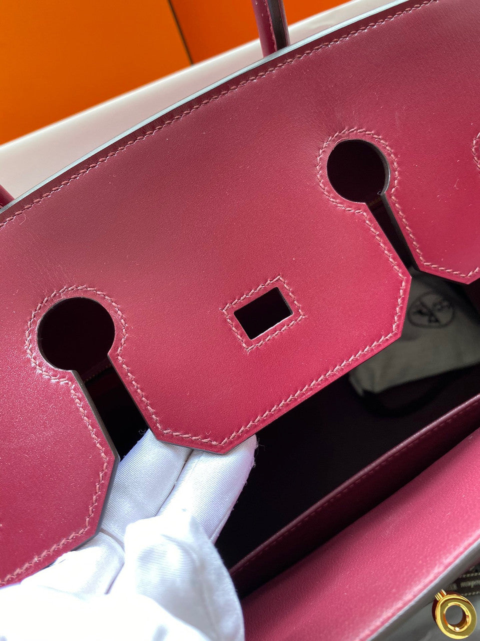 Hermes Bordeaux Birkin 35 Box Calf GHW