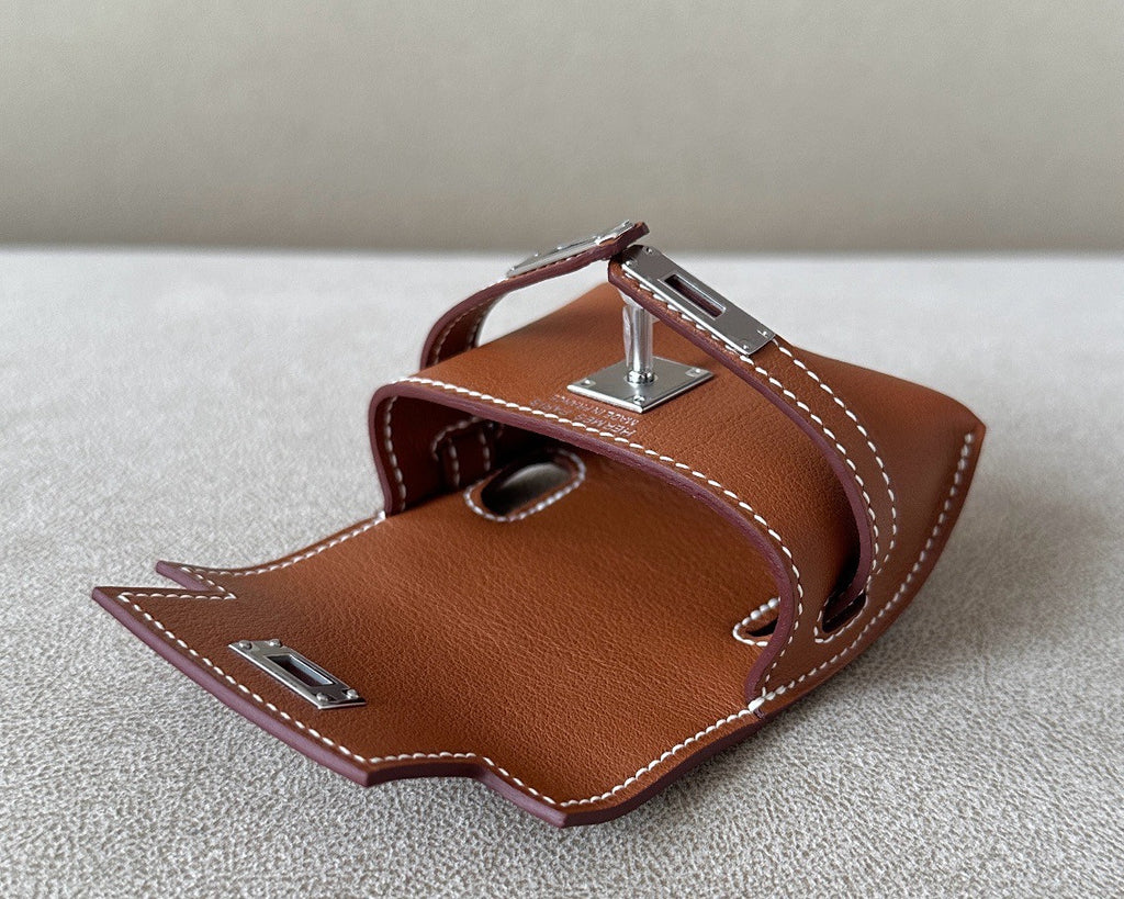 Hermès Kelly Moove Gold Swift Palladium Hardware