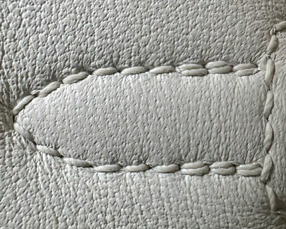 Hermès Kelly Moove White Swift Palladium Hardware