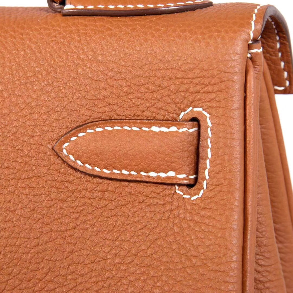 Hermès Gold Kelly 25 Togo Leather Gold Hardware