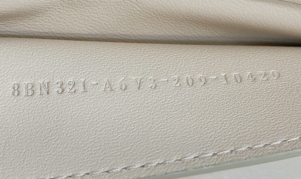 Fendi Peekaboo ISeeU Petite Crate interlaced leather bag with Selleria waxed thread