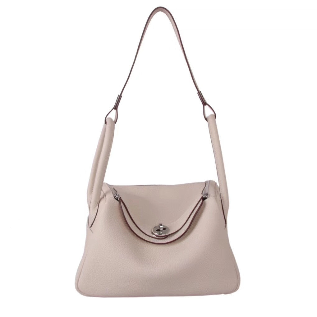 Hermes  3C Wool White Lindy 26 Togo Palladium HW
