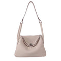 Hermes  3C Wool White Lindy 26 Togo Palladium HW