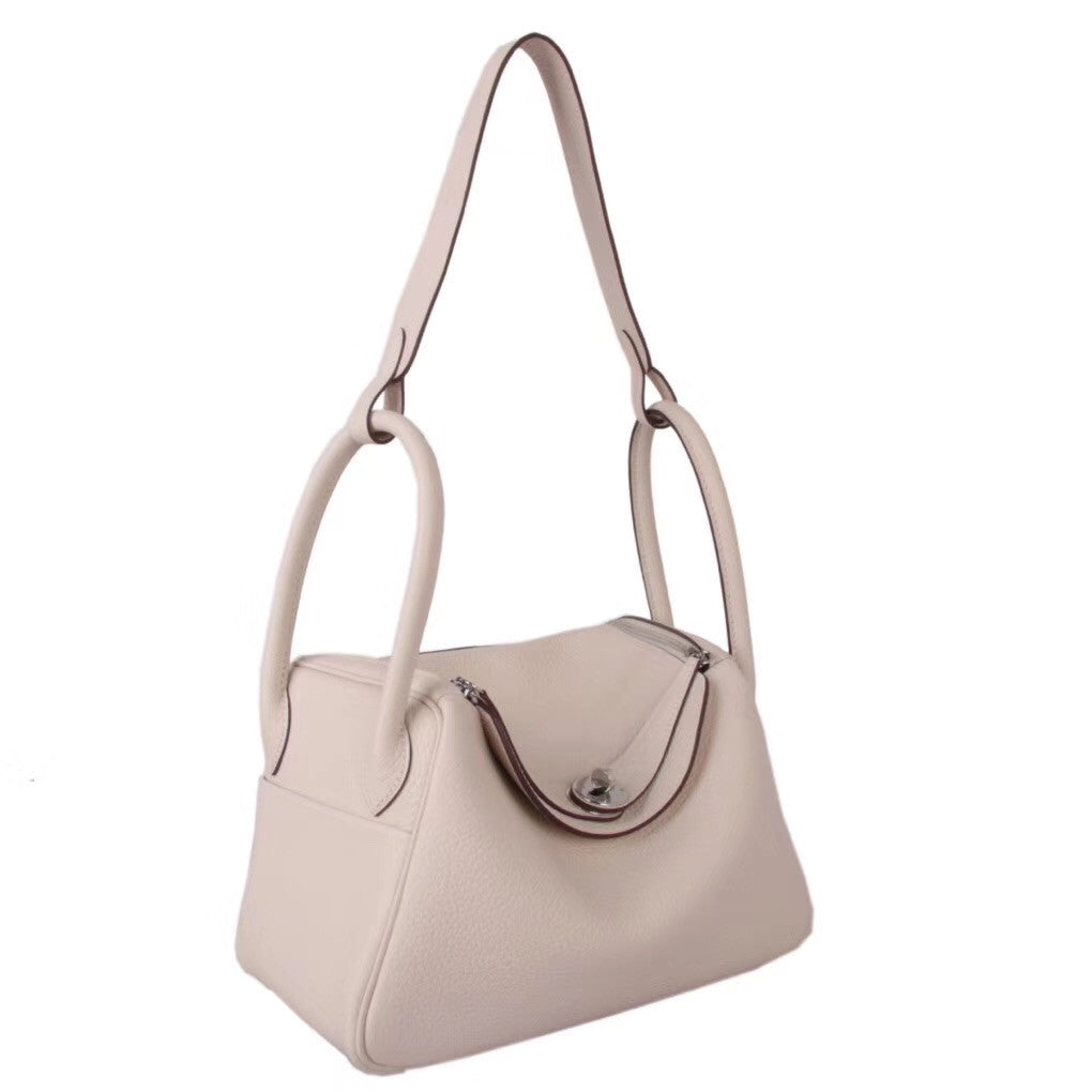 Hermes  3C Wool White Lindy 26 Togo Palladium HW