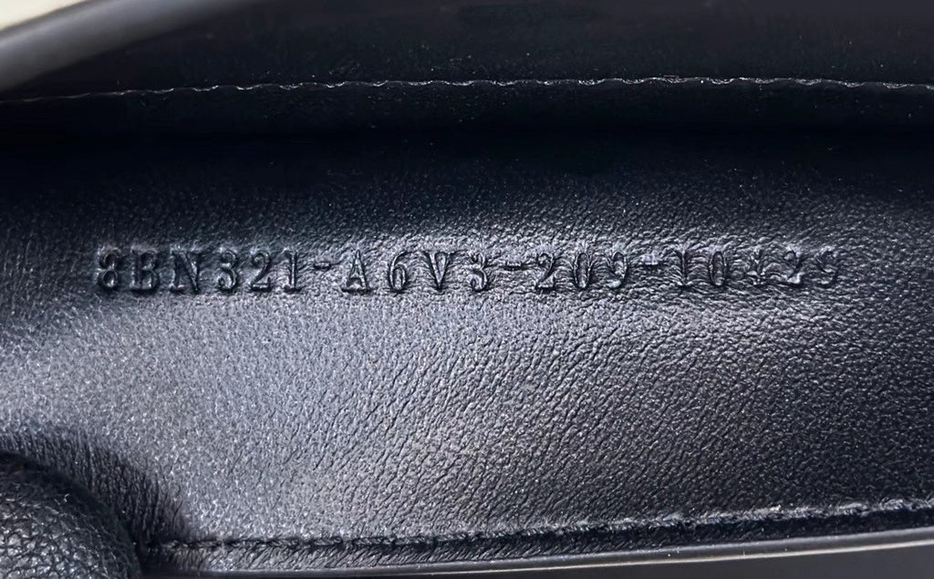 Fendi Peekaboo ISeeU Petite Black interlaced leather bag with Selleria waxed thread