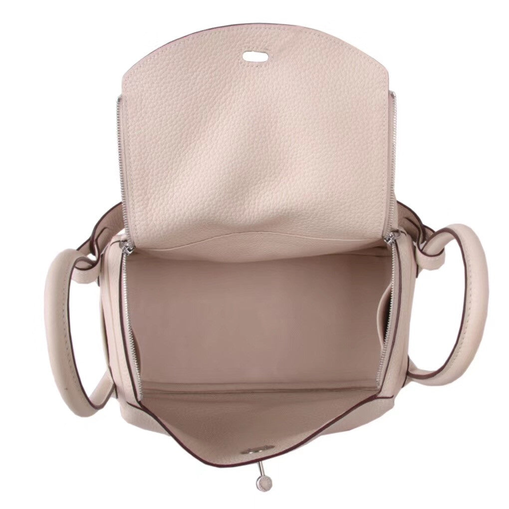 Hermes  3C Wool White Lindy 26 Togo Palladium HW