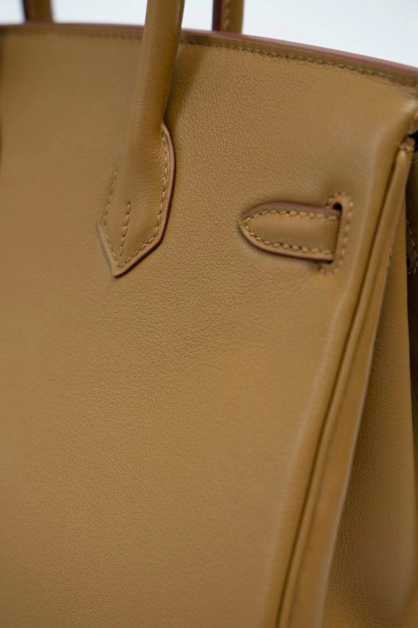 Hermes Birkin 25cm Biscuit In & Out Limited Edition Swift PHW