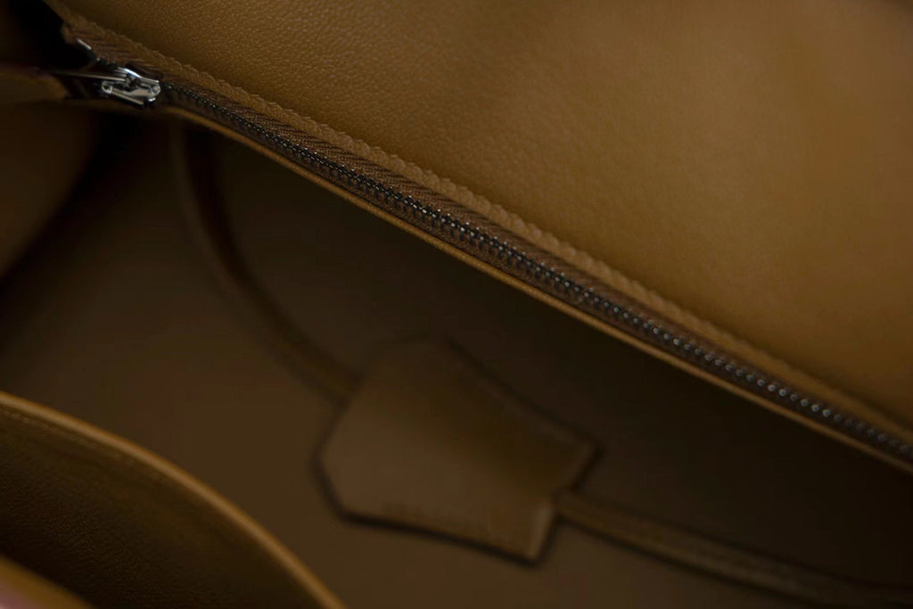 Hermes Birkin 25cm Biscuit In & Out Limited Edition Swift PHW