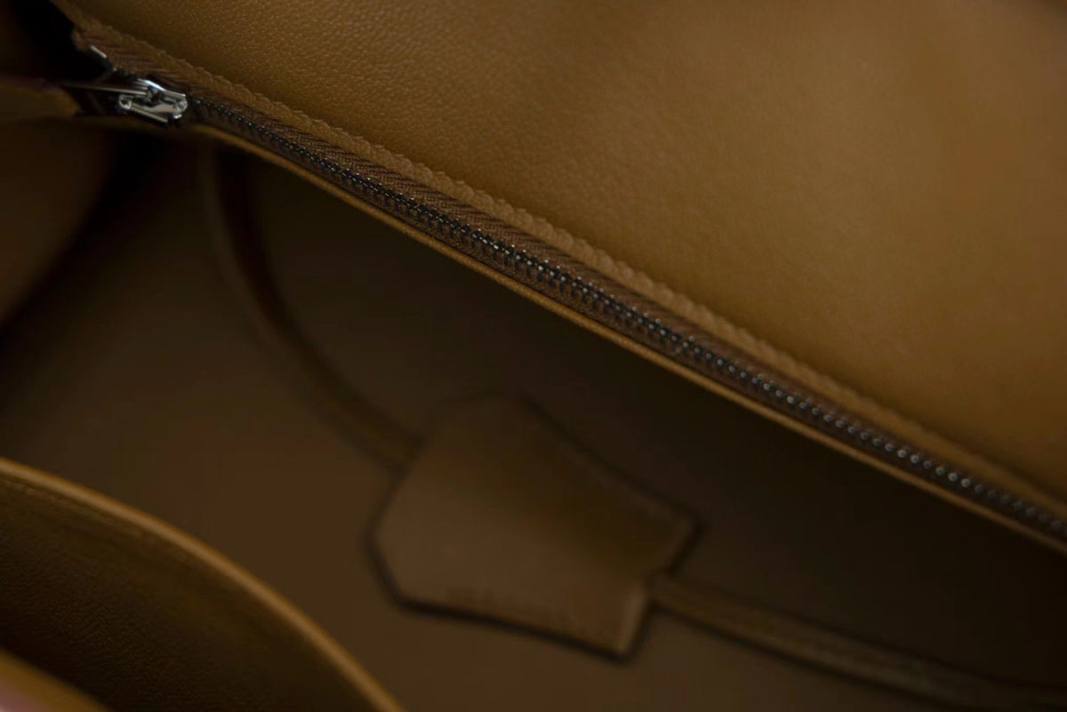 Hermes Birkin 25cm Biscuit In & Out Limited Edition Swift PHW
