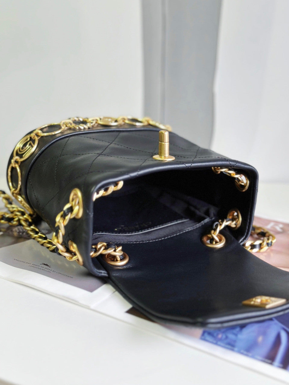 Chanel FW2023 SMALL BACKPACK BLACK