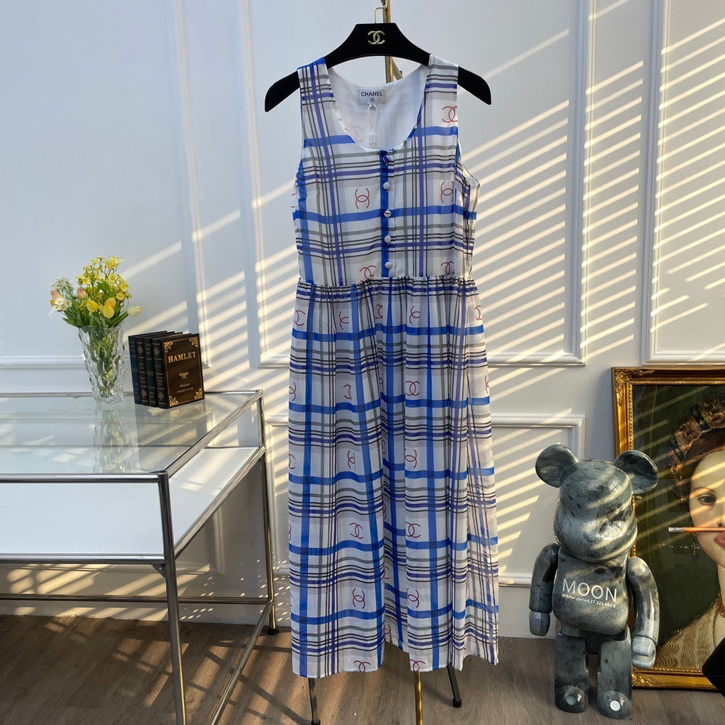 Chanel Spring-Summer 2023 Printed Silk Muslin