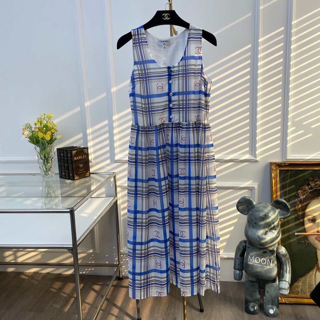 Chanel Spring-Summer 2023 Printed Silk Muslin