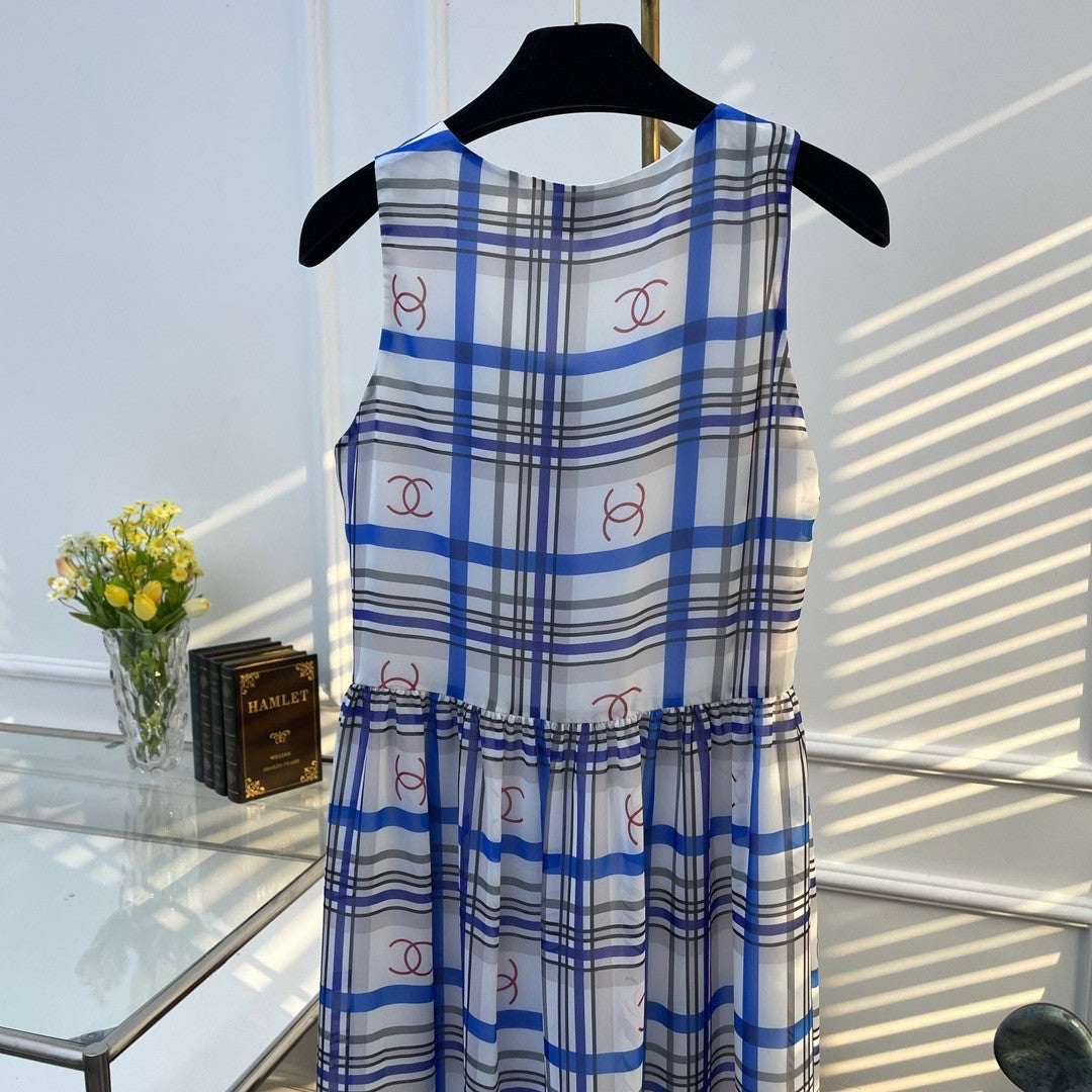 Chanel Spring-Summer 2023 Printed Silk Muslin