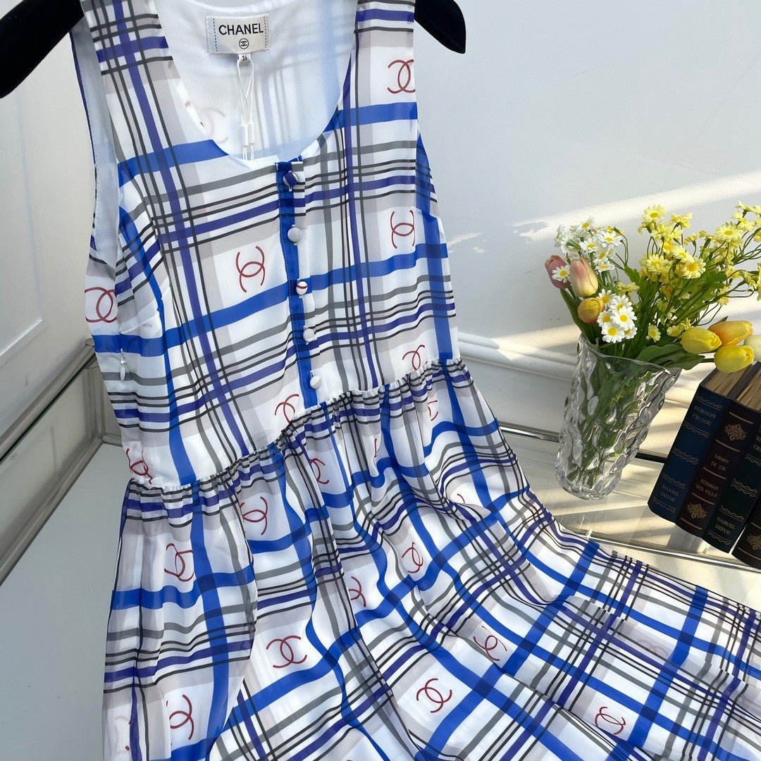 Chanel Spring-Summer 2023 Printed Silk Muslin