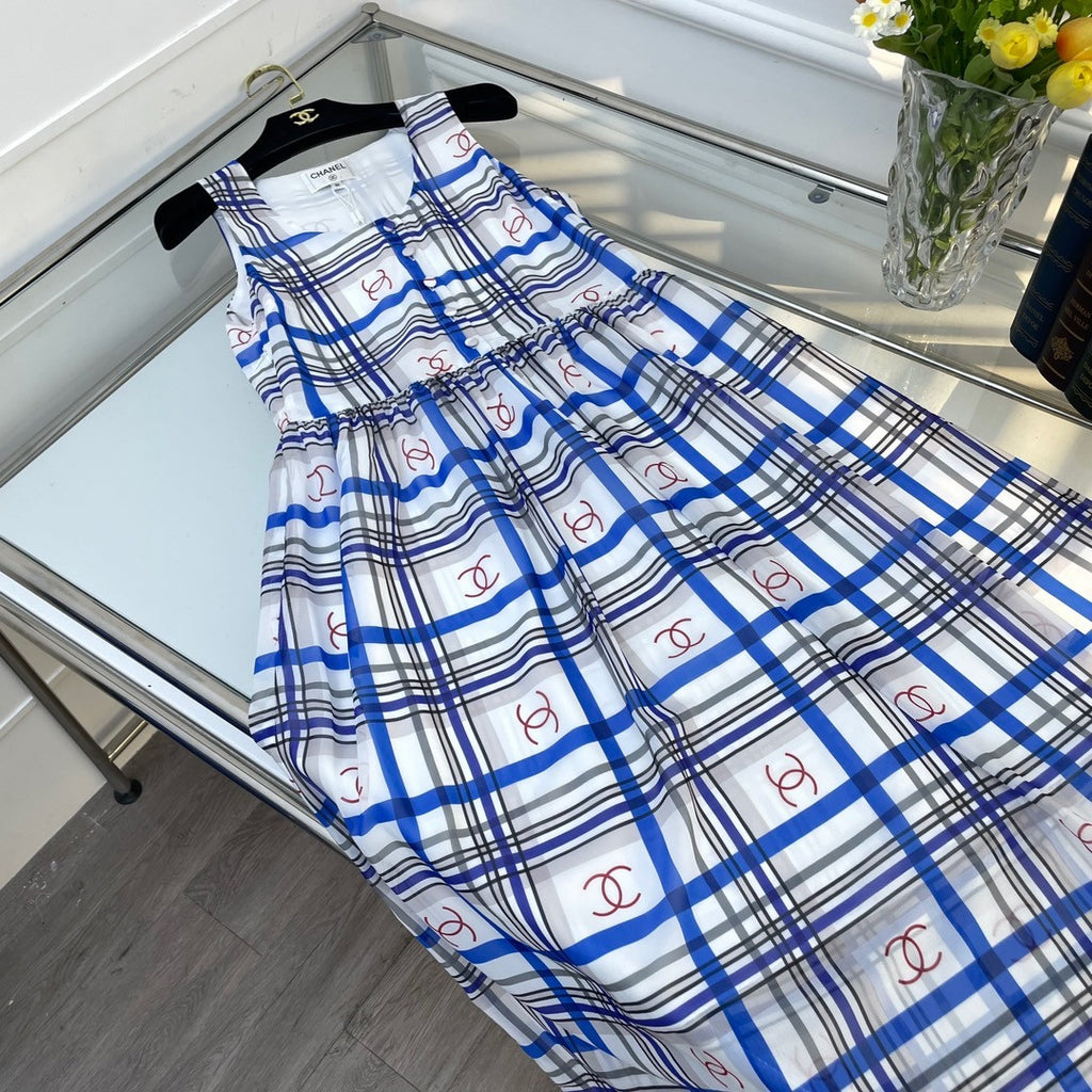 Chanel Spring-Summer 2023 Printed Silk Muslin