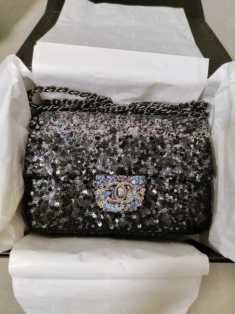 Chanel Sequins EVENING BAG