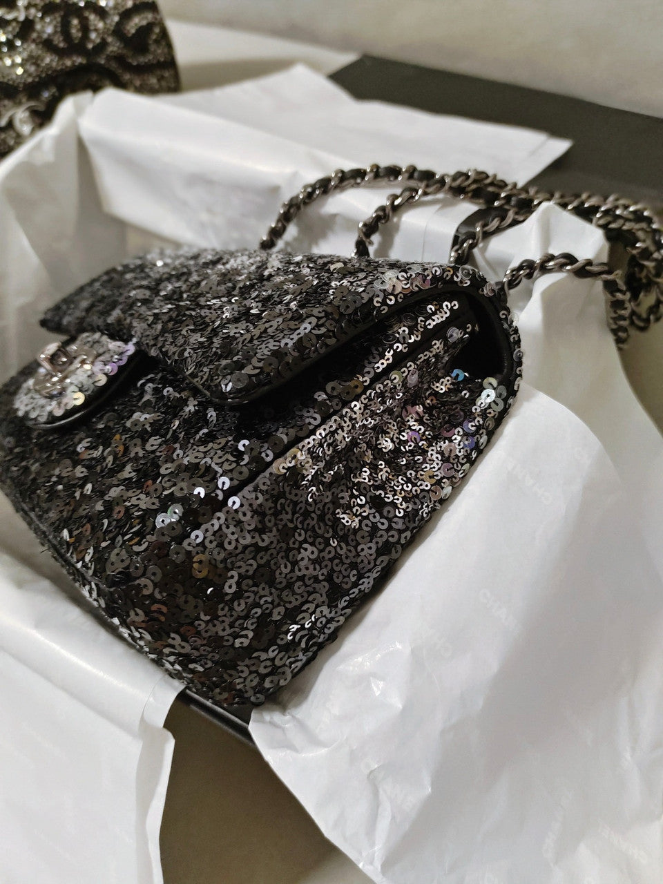 Chanel Sequins EVENING BAG