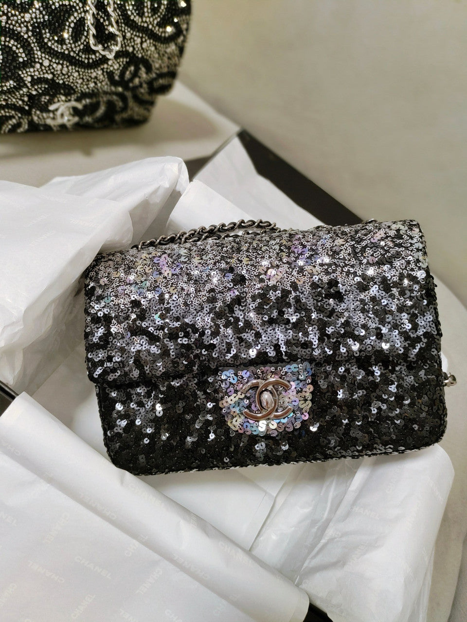 Chanel Sequins EVENING BAG