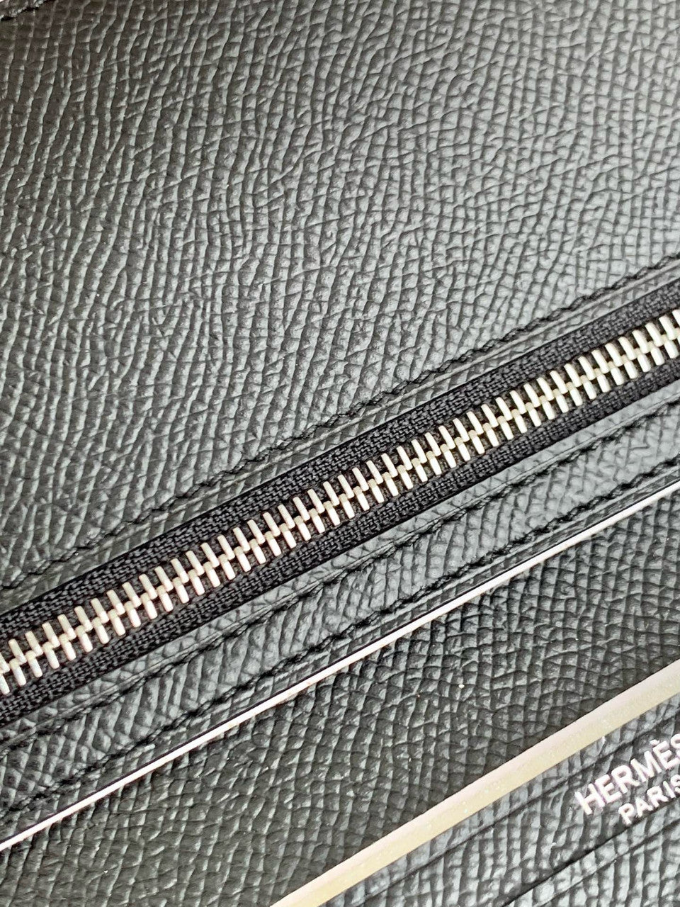 Hermes Bearn wallet Black Epsom Hermes