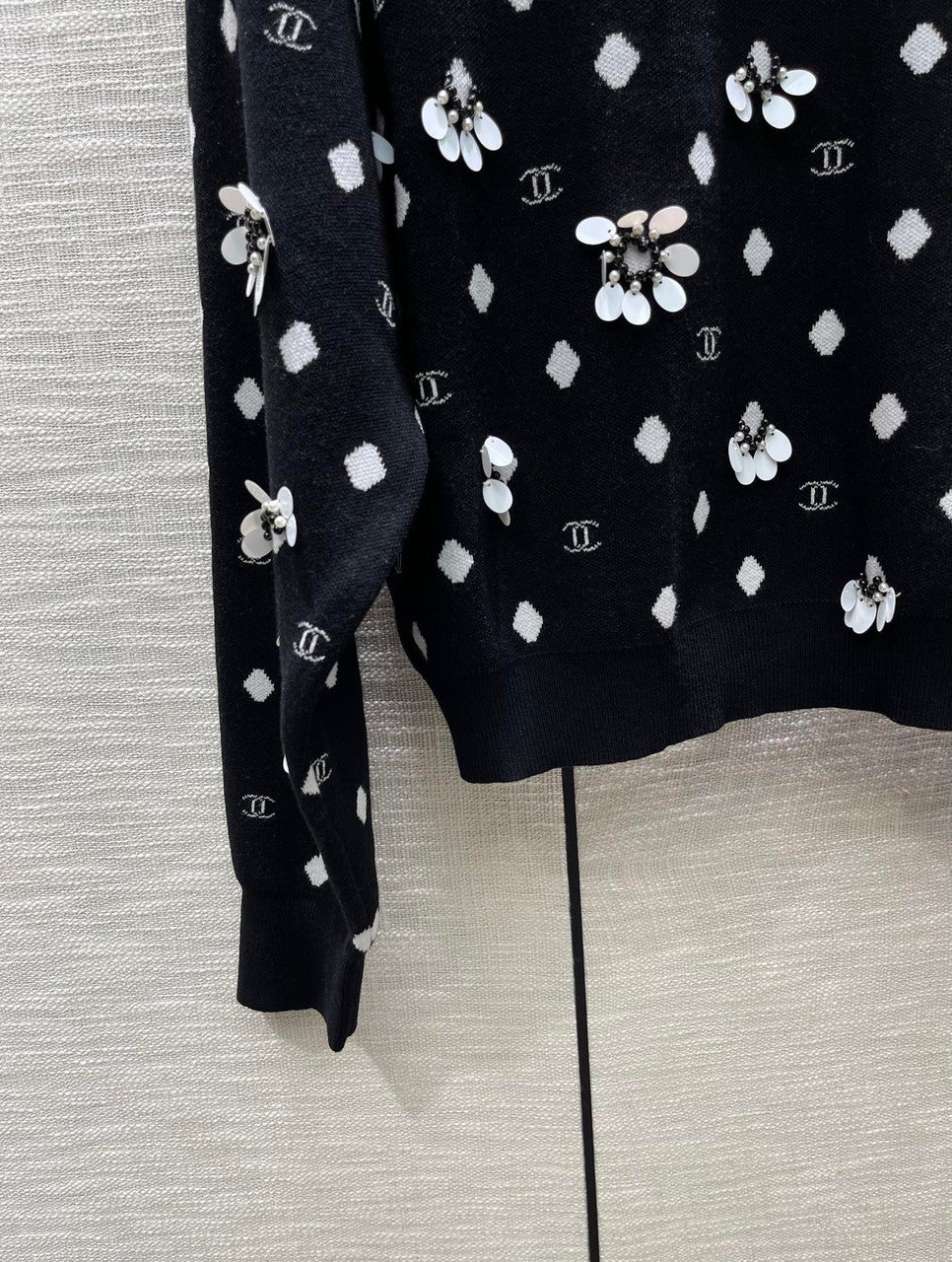 Chanel Embroidered Cashmere Sweater  SS2023
