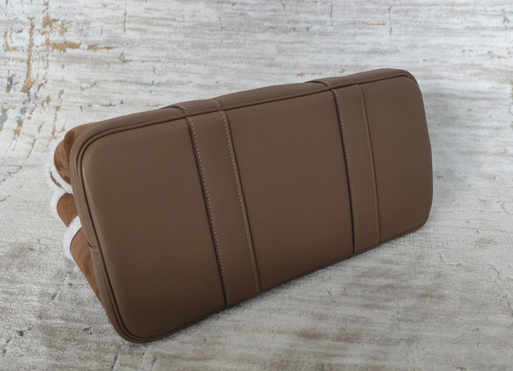 [Exclusive] Hermès Garden Party 36 Limited Edition Teddy Shearling Bag