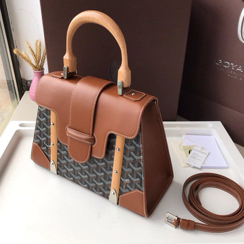GOYARD SAIGON MM BROWN