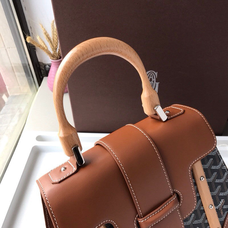GOYARD SAIGON MM BROWN