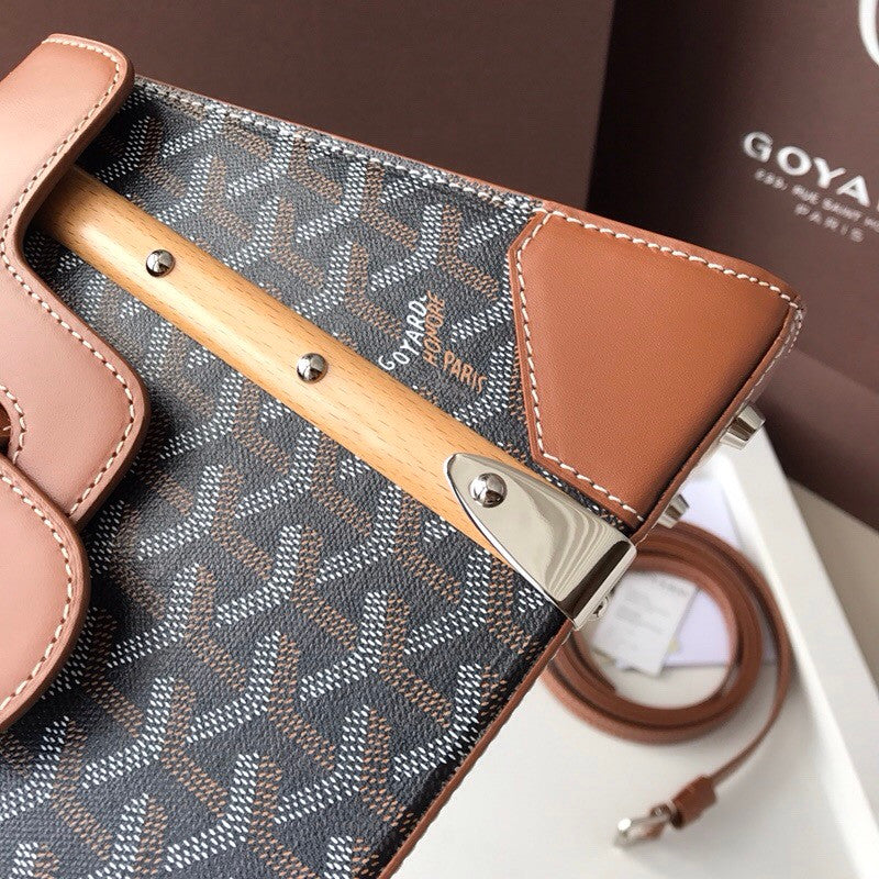 GOYARD SAIGON MM BROWN