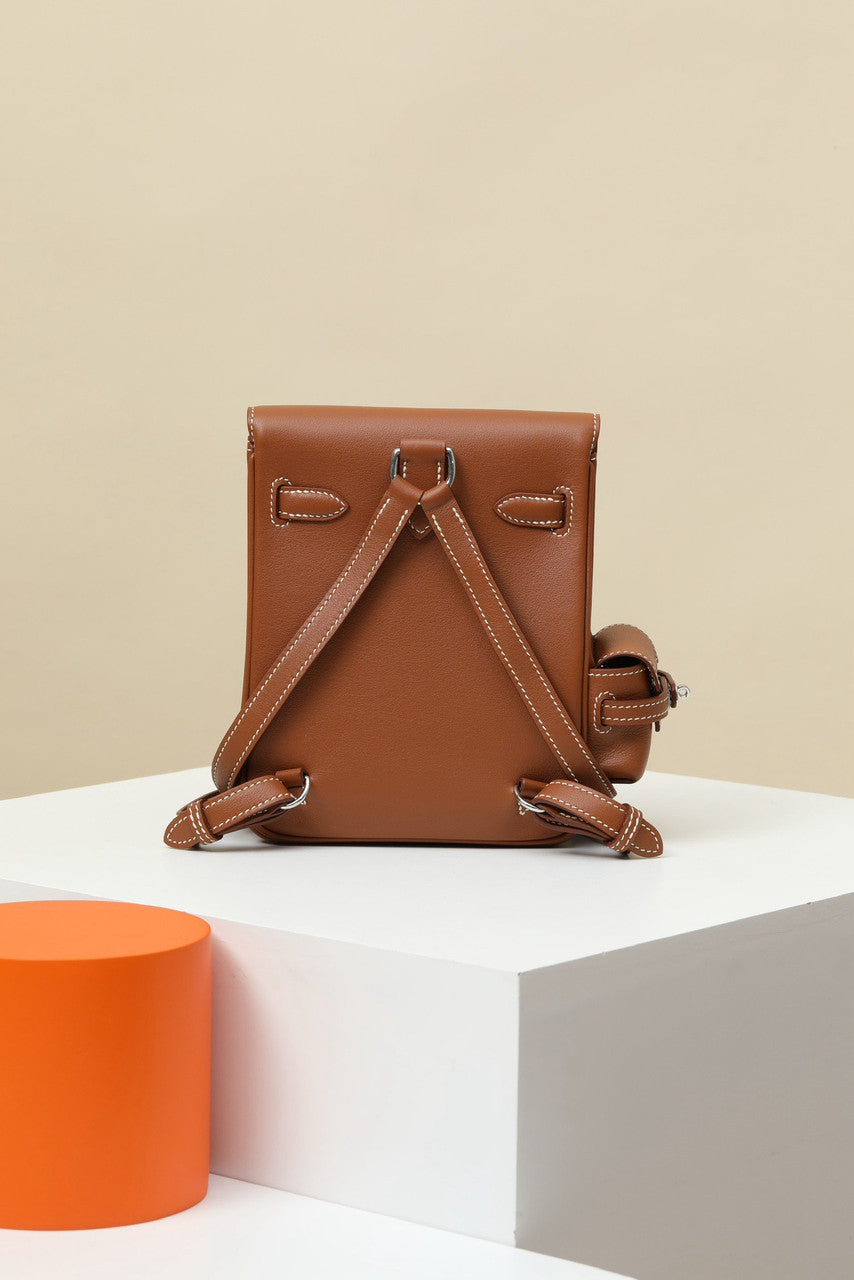 HERMÈS KELLY JUMP BAG GOLD SWIFT LEATHER  PALLADIUM HARDWARE Hermes