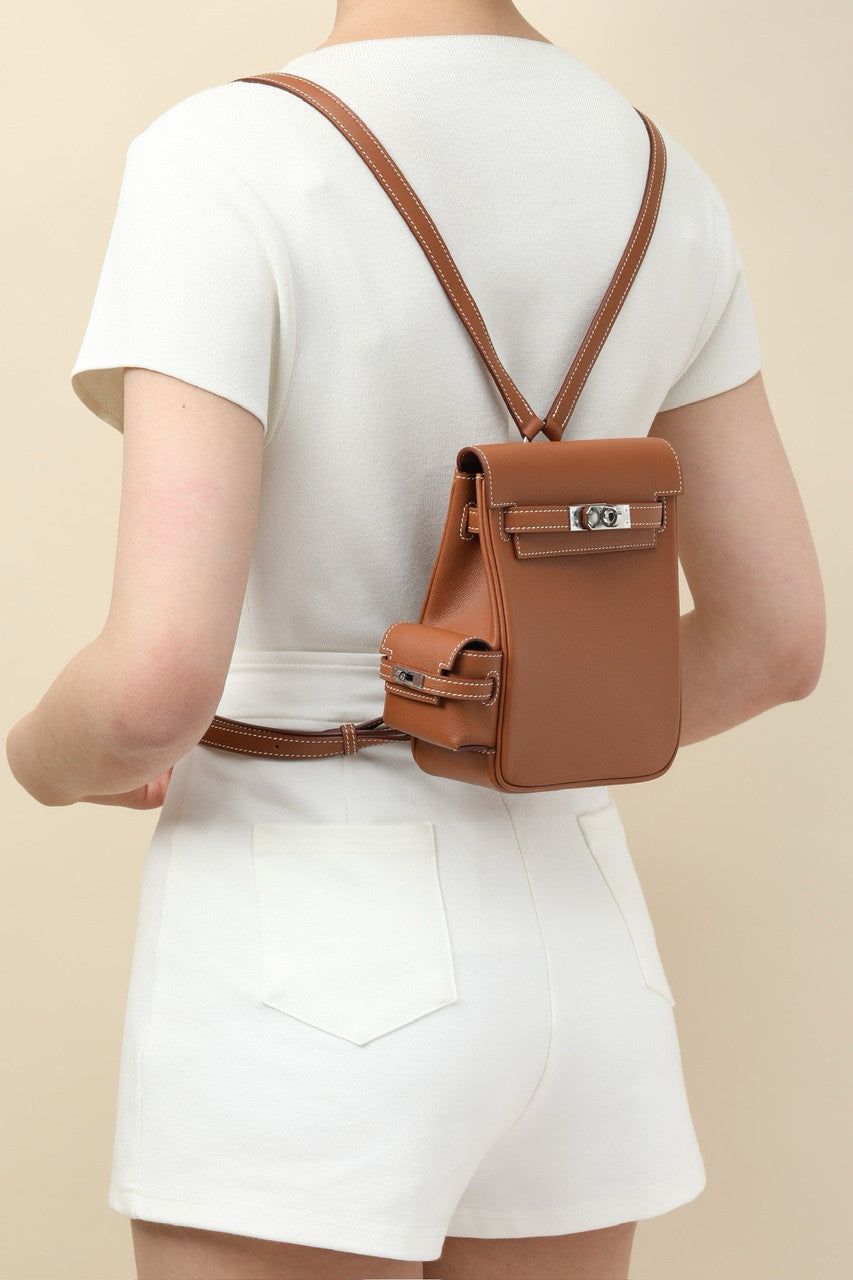 HERMÈS KELLY JUMP BAG GOLD SWIFT LEATHER  PALLADIUM HARDWARE Hermes