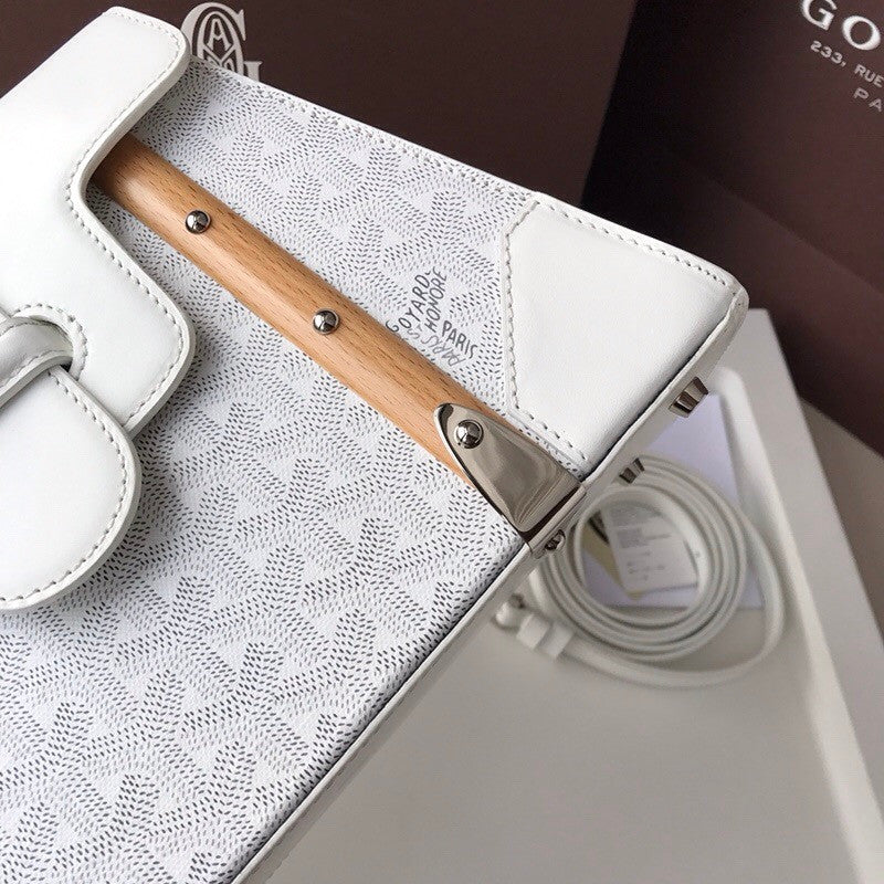 GOYARD SAIGON MM WHITE