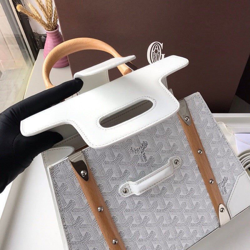 GOYARD SAIGON MM WHITE