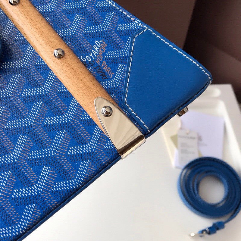 GOYARD SAIGON MM BLUE