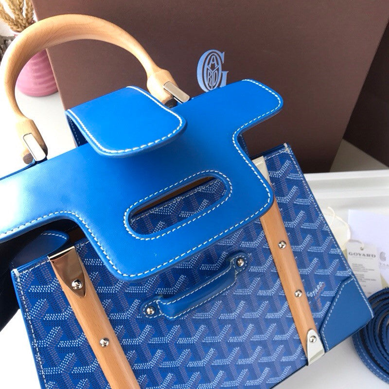 GOYARD SAIGON MM BLUE