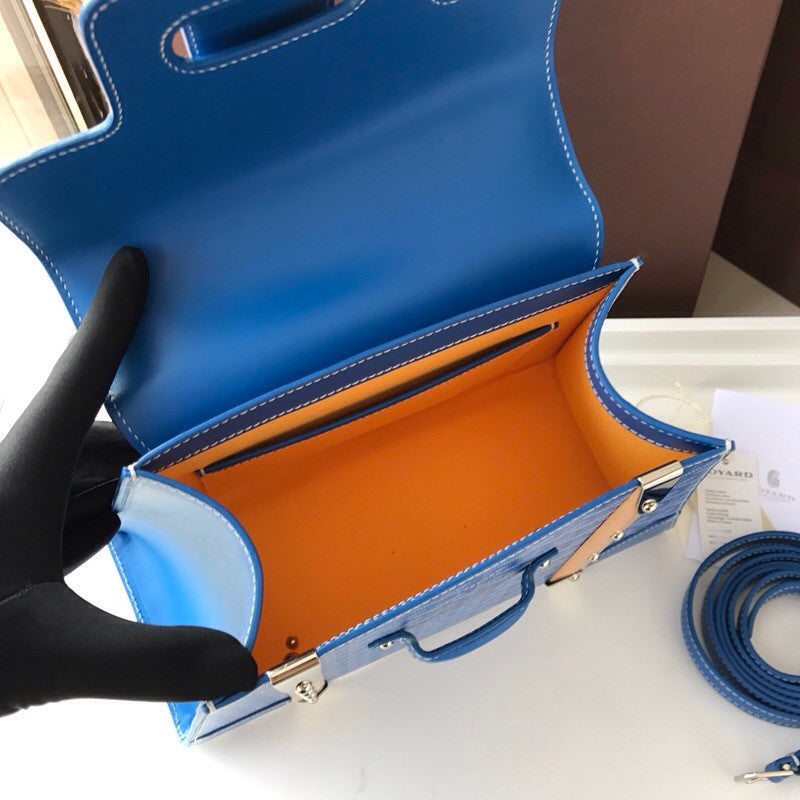 GOYARD SAIGON MM BLUE