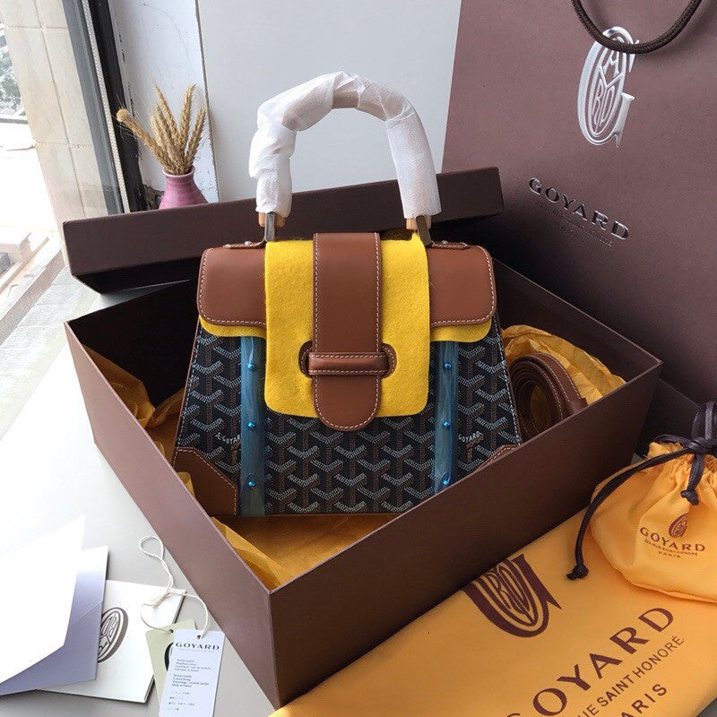 GOYARD SAIGON MM BROWN