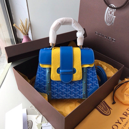 GOYARD SAIGON MM BLUE