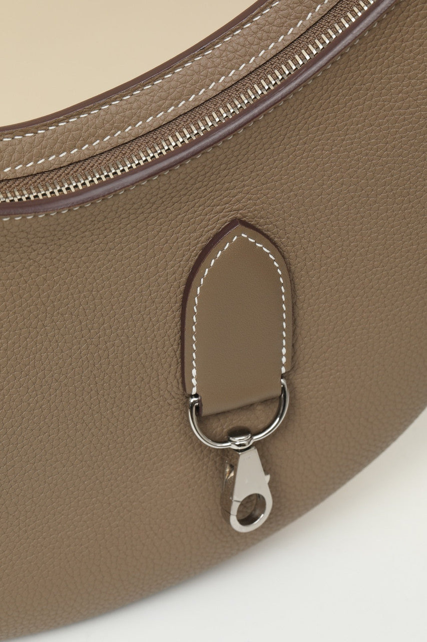 HERMÈS Sac Arcon Togo Shoulder Bag Etoupe Hermes