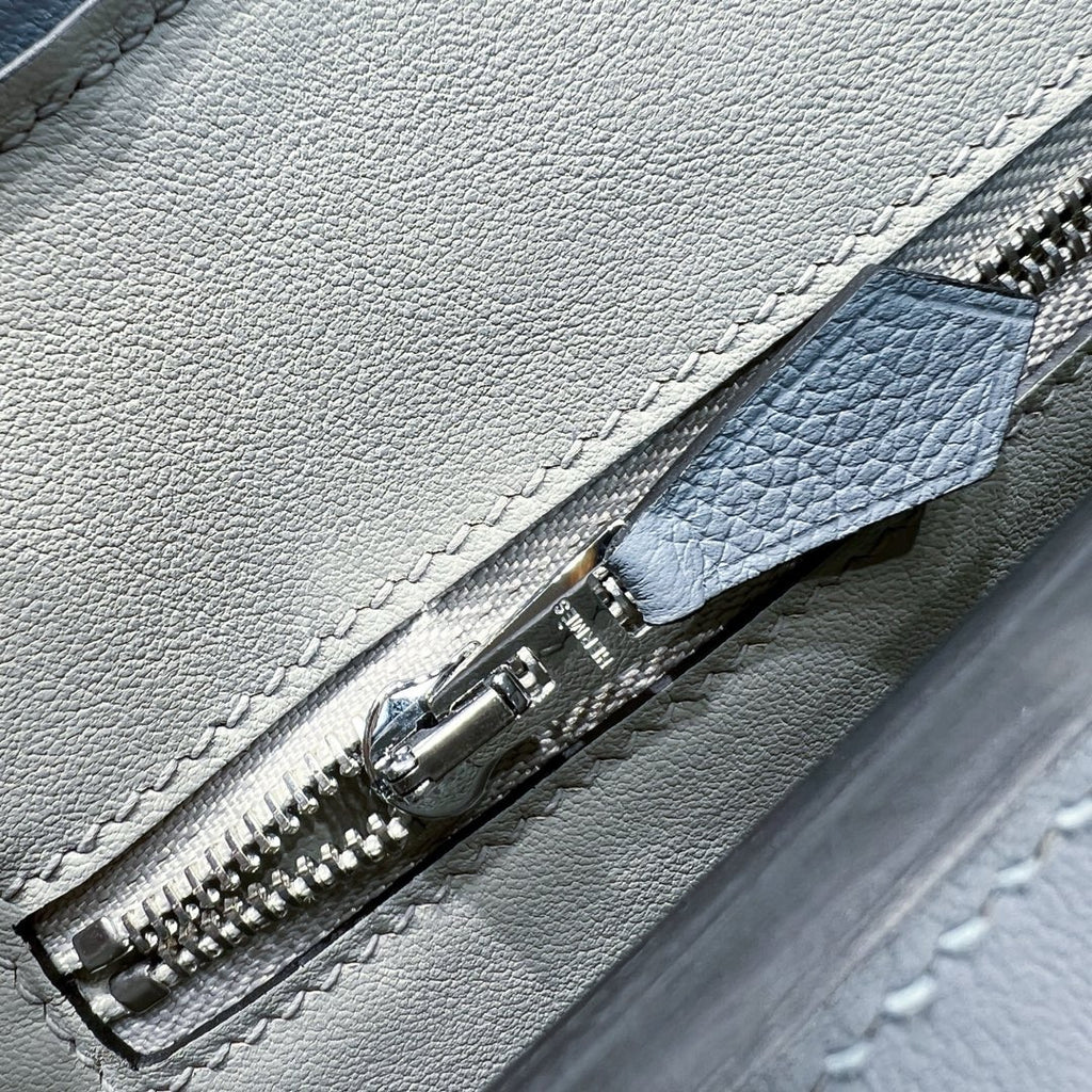 Hermès Mini 24/24 – 21 Bag Celest Volupto leather